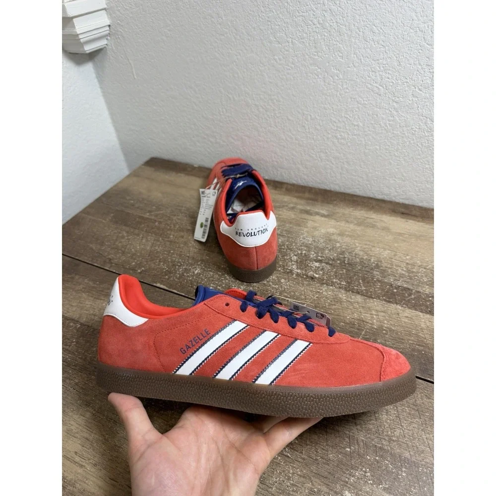 Adidas Gazelle MLS NE Revolution SAMPLE Sneakers Men's Sz 11 JR4174 FIFA Soccer‎
